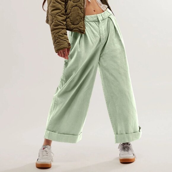 Free People After Love cuff pant - Picture 1 of 7